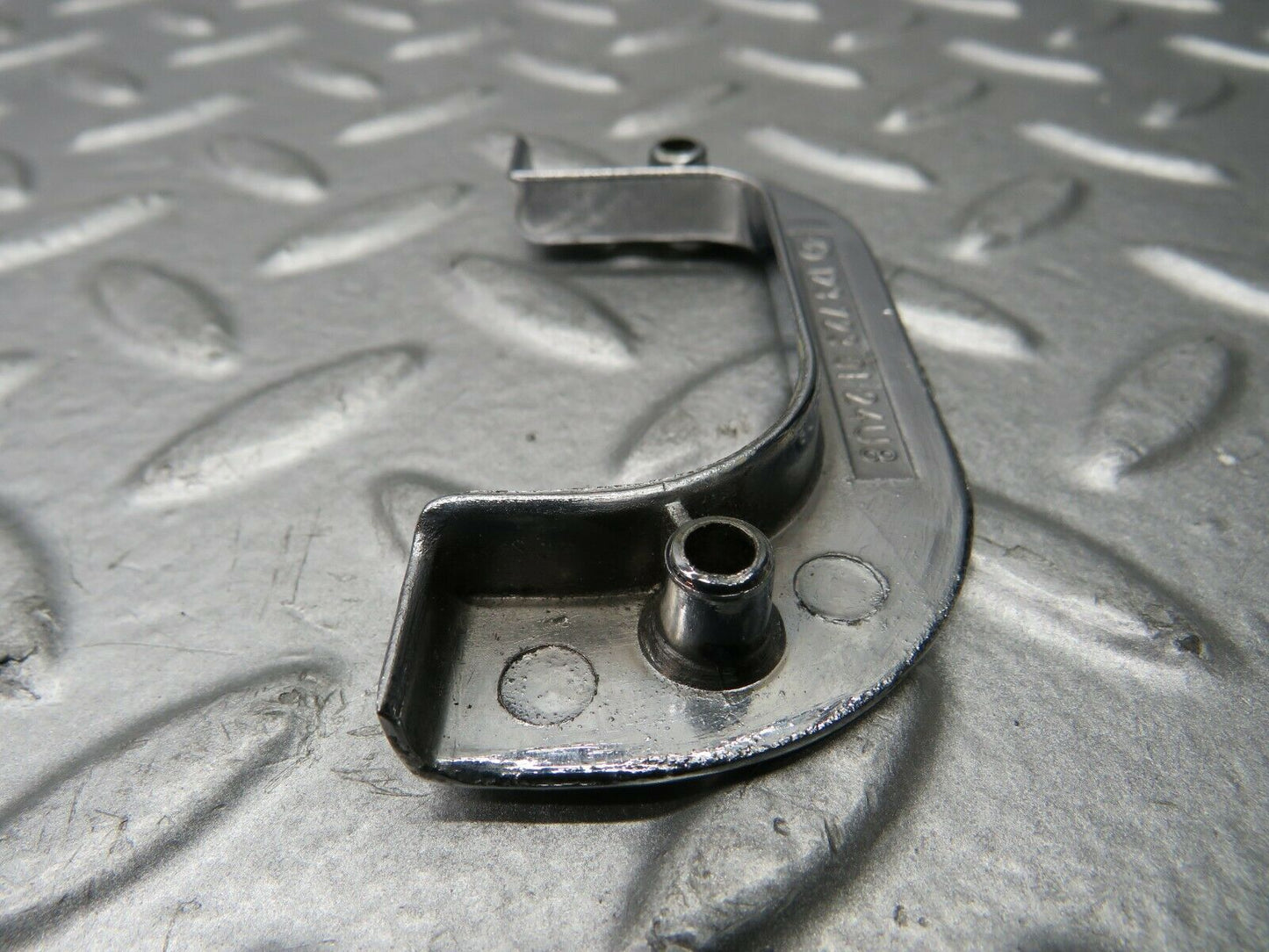 21972 Mercedes-Benz S123 280TE Wagon Left Chrome Door Latch Trim 1237230124