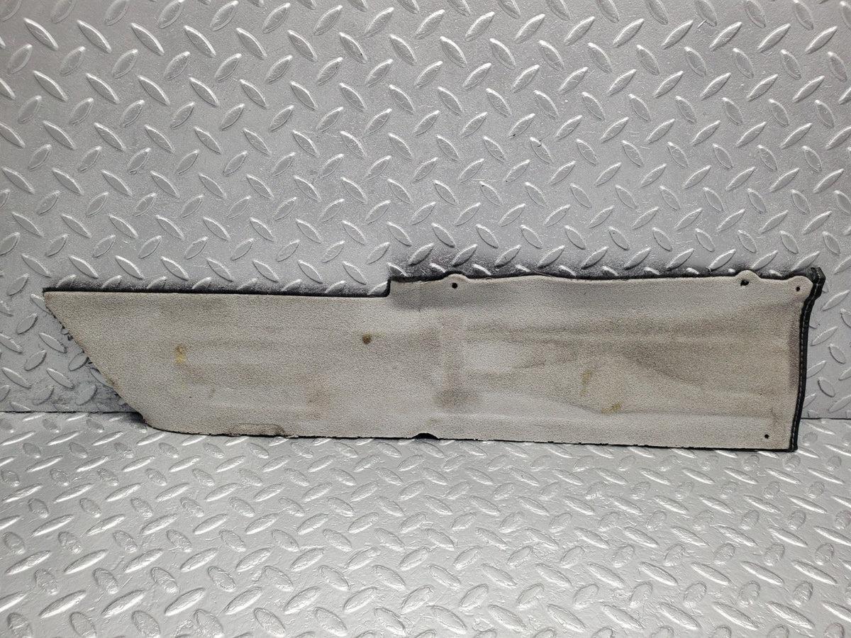 W201 Baby Benz door sill floor carpet left side black used OEM
