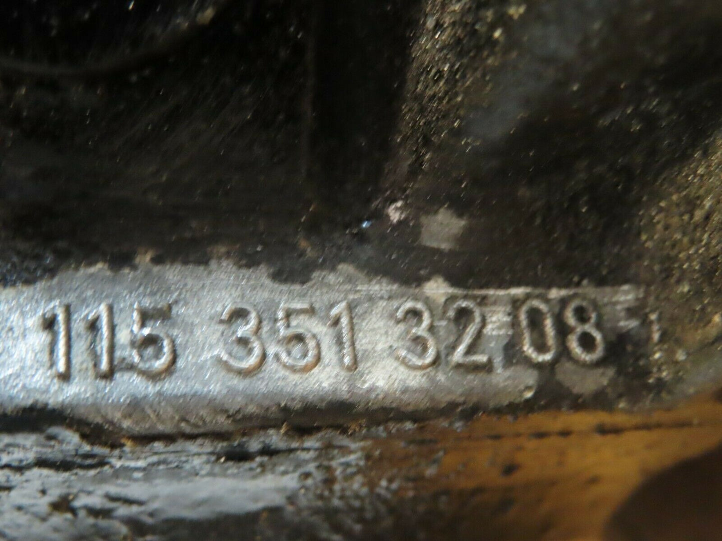 4102 Mercedes-Benz S123 200T Wagon Rear Differential Ratio 3.58 1233510101
