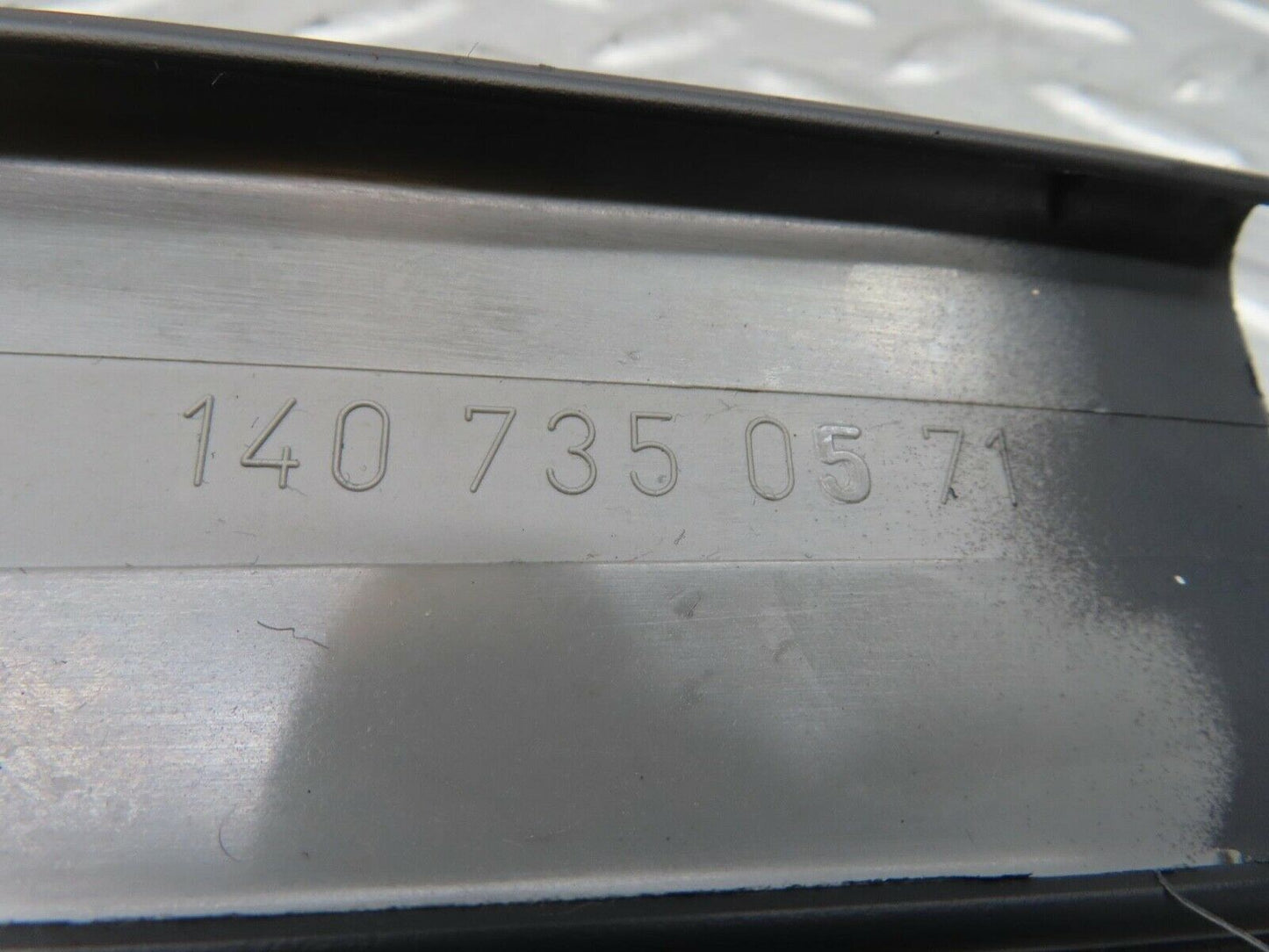 14997 Mercedes-Benz W140 S320 Rear Left Quarter Window Channel Inner Cover