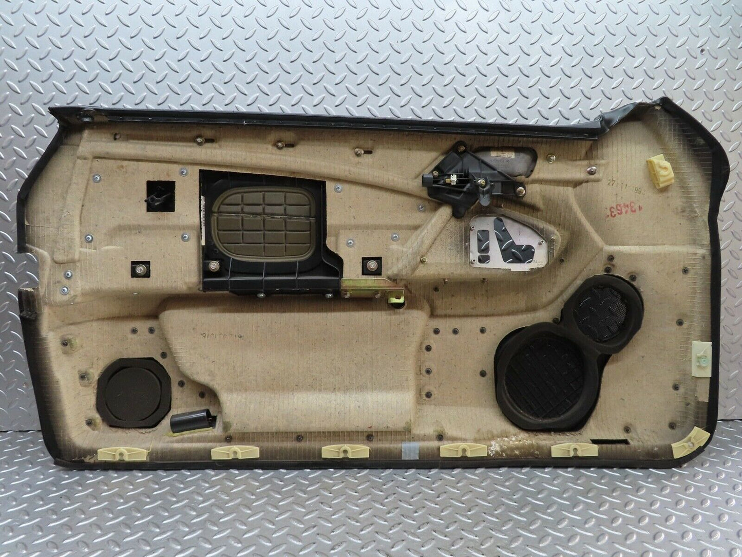 19486 Mercedes-Benz C140 CL420 Coupe Right Door Card Black 1407201671