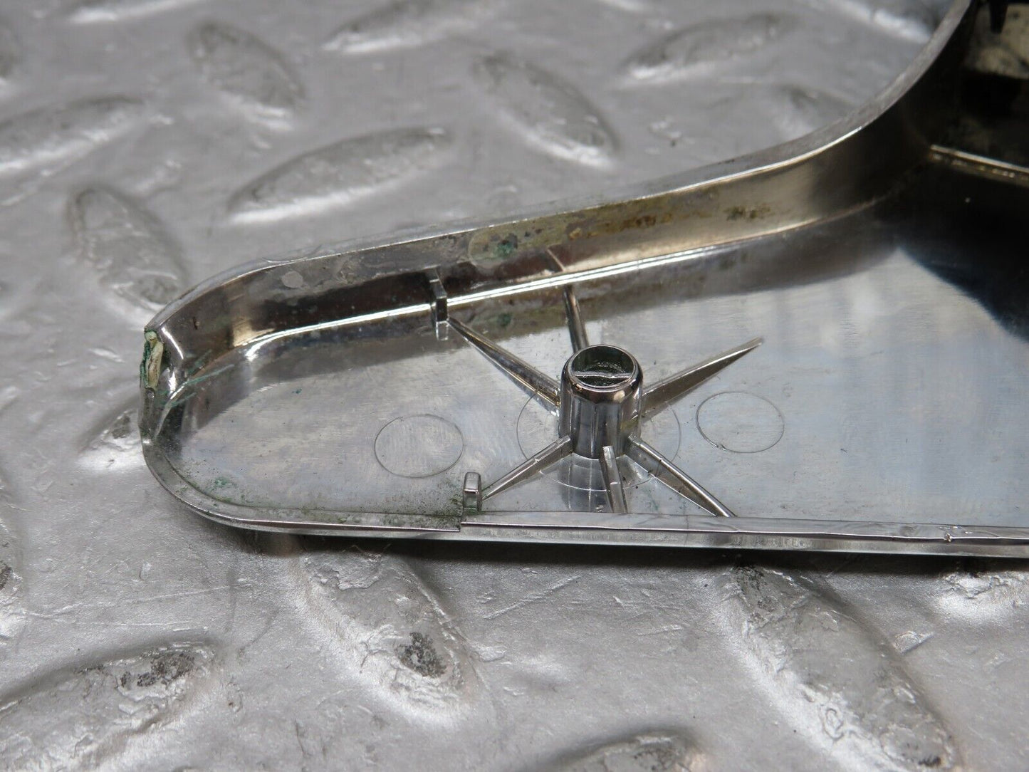 35659 Mercedes-Benz R107 280SL  Seat Hinge Chrome Cover 1079131428