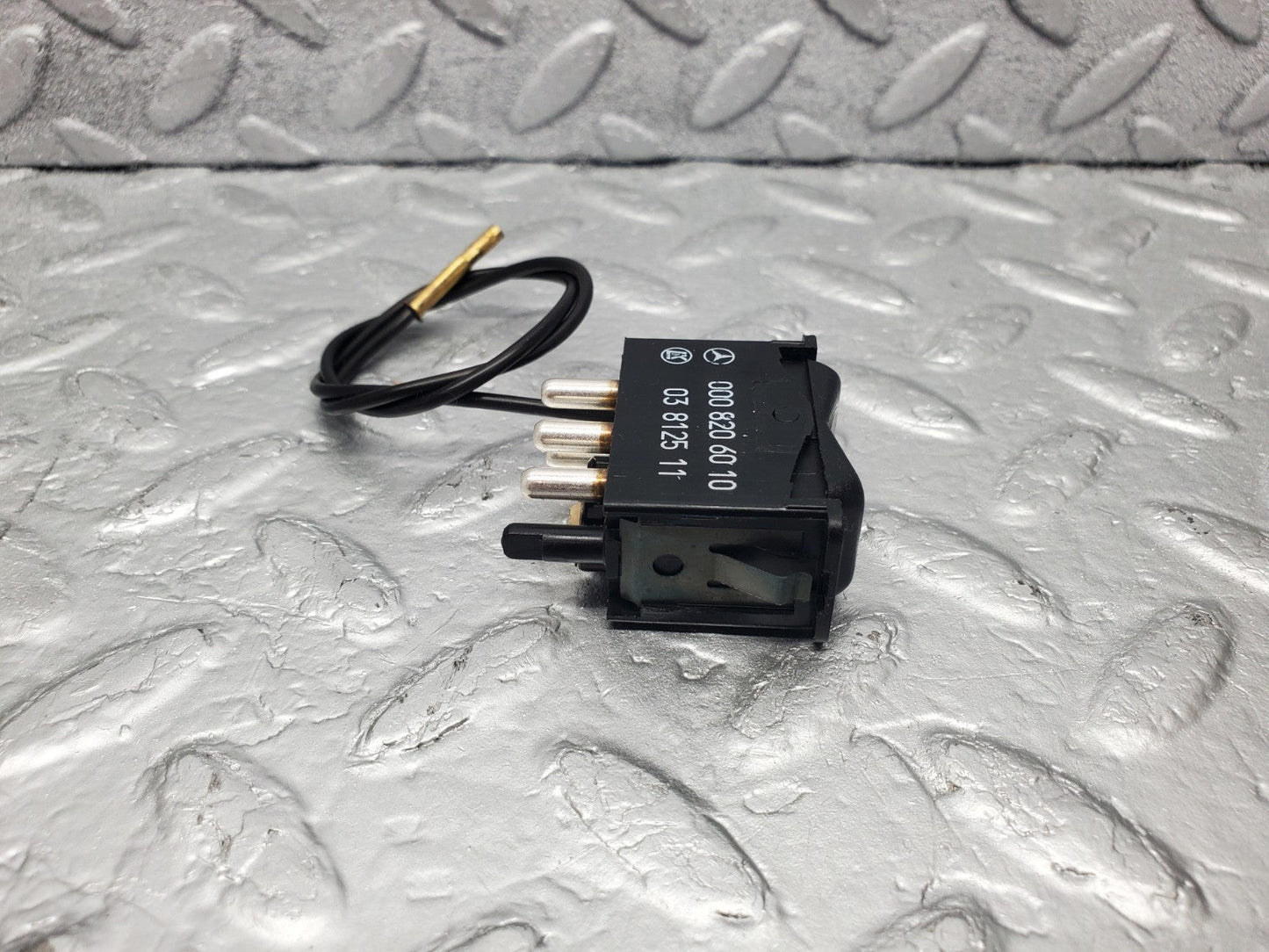 W201 Baby Benz rear heated window switch used OEM