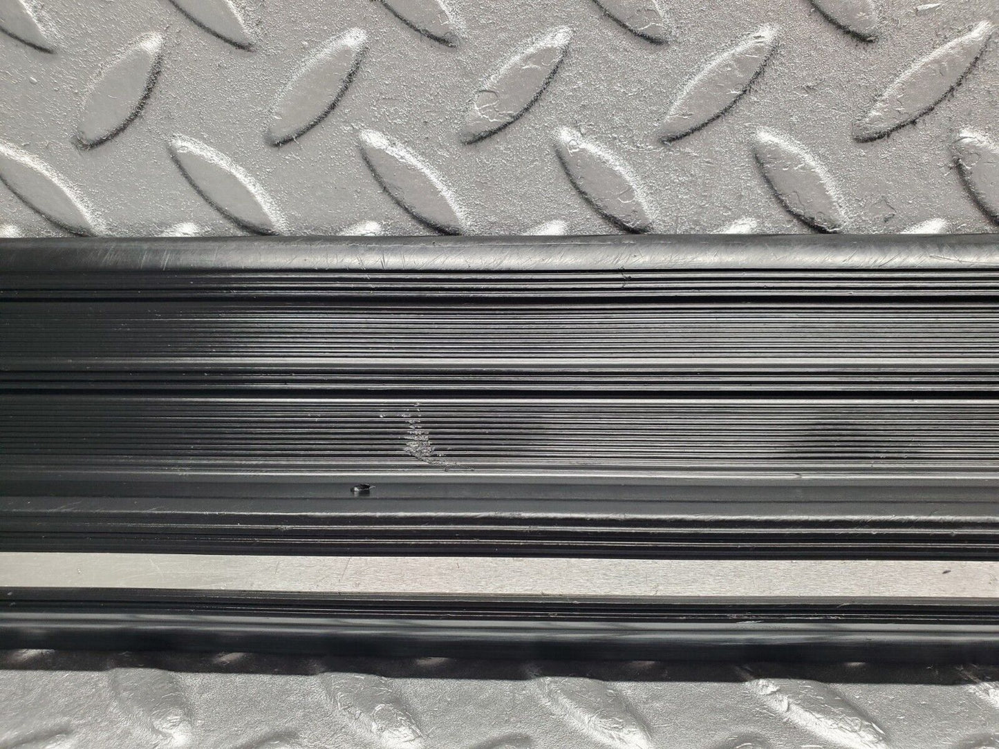 46329 Mercedes-Benz C123 280CE Coupe Door Sill Trim Black Right Side