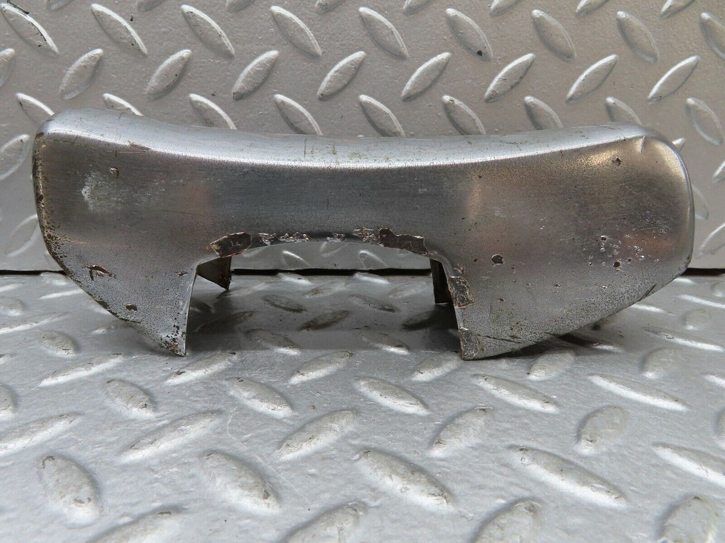 18759 Mercedes-Benz W120 W121 Ponton Front Bumper Chrome Overriders Pair