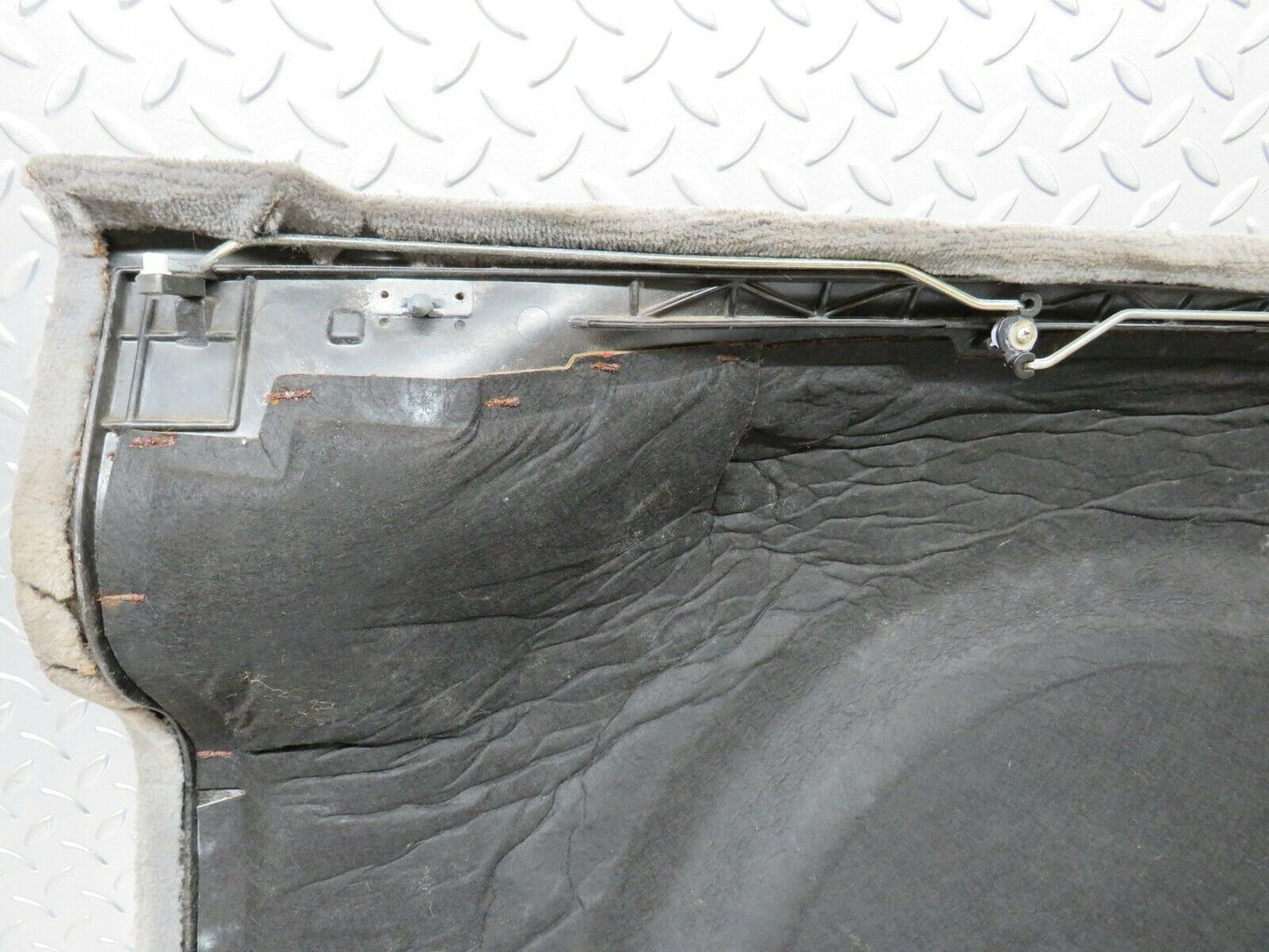 24325 Mercedes-Benz S124 220TE Wagon Trunk Side Panel Cover Left Grey