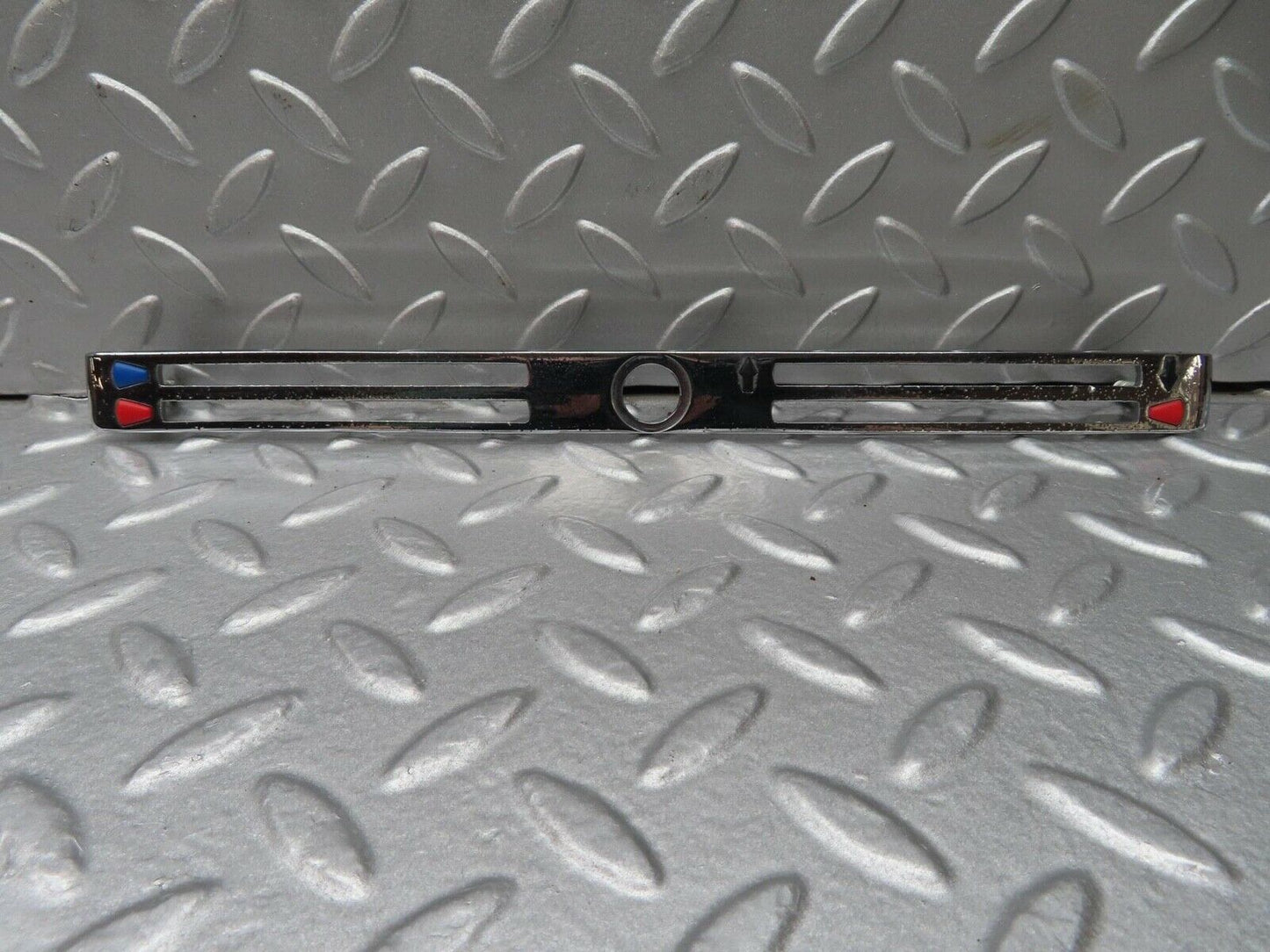 12726 Mercedes-Benz W111 220SE Dash Centre Heater Control Chrome Trim