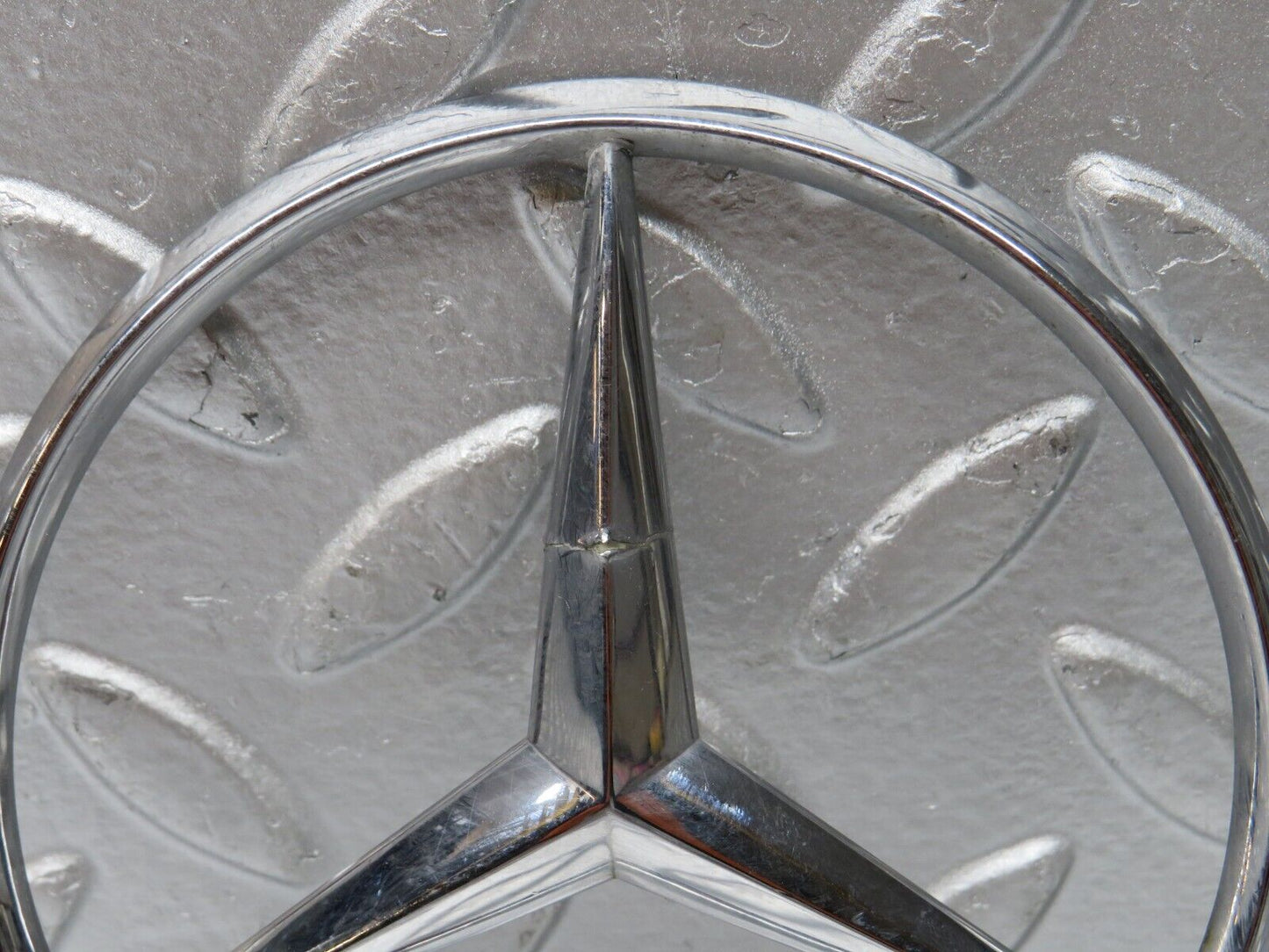 30880 Mercedes-Benz W201 190E 2.0L Chrome Rear Emblem 2017580058