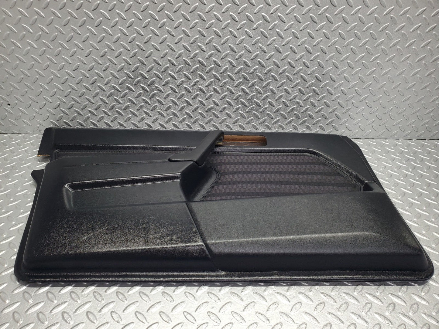 W201 Baby Benz front left door card black used OEM