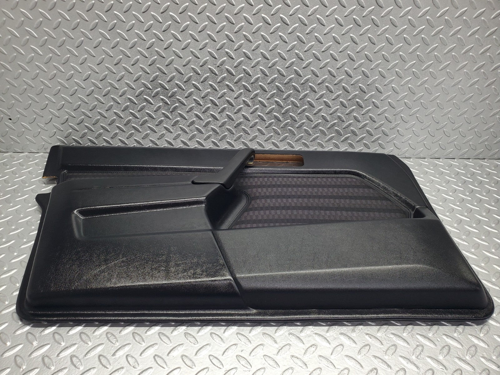 W201 Baby Benz front left door card black used OEM