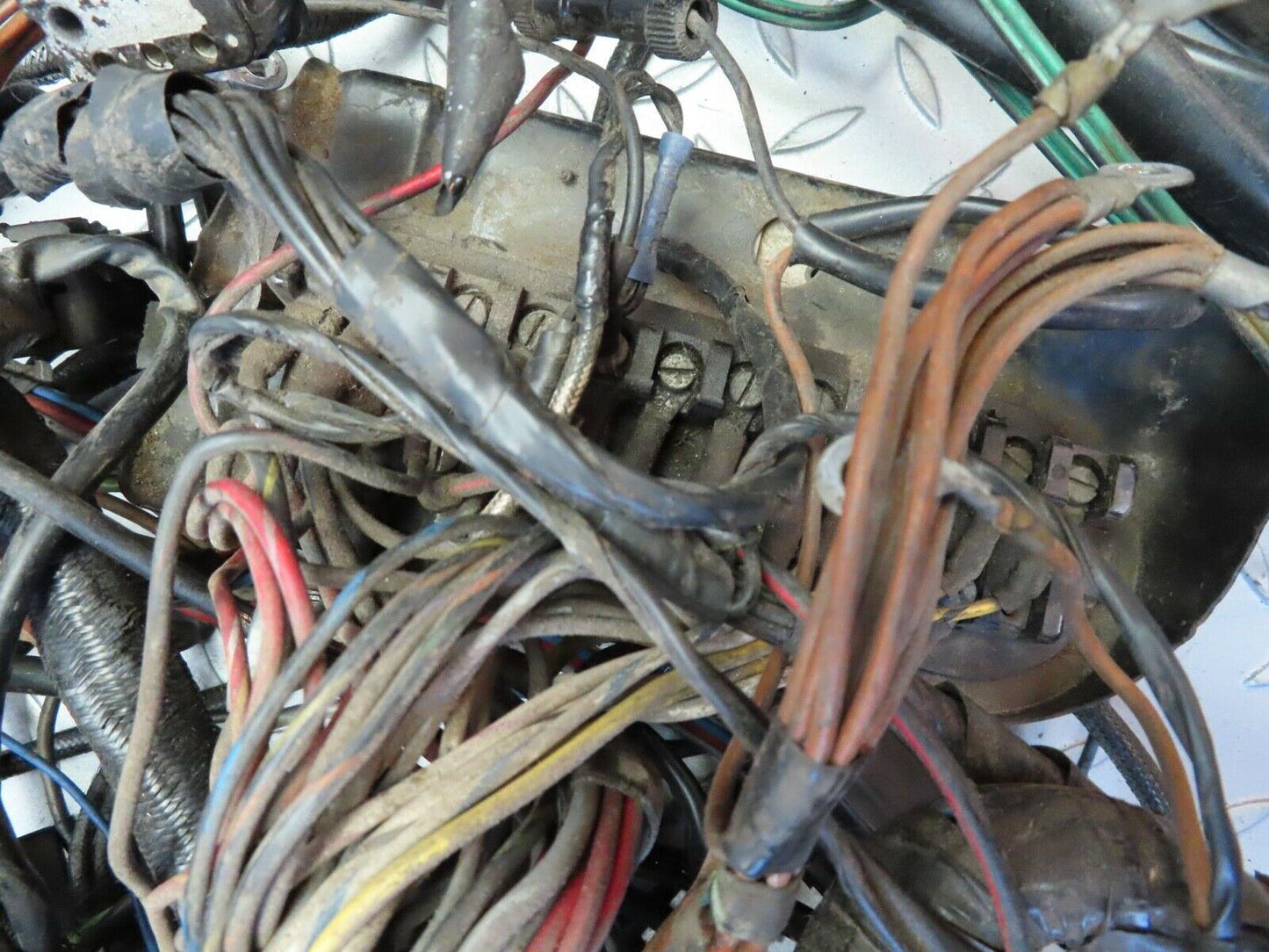 12645 Mercedes-Benz W108 280SE 3.5 Engine Chassis Body Wire Wiring Harness