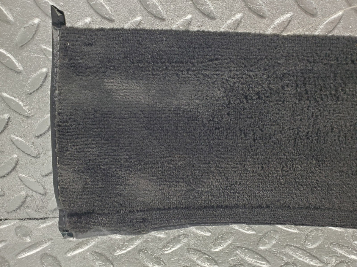 W201 Baby Benz door sill floor carpet right side black used OEM