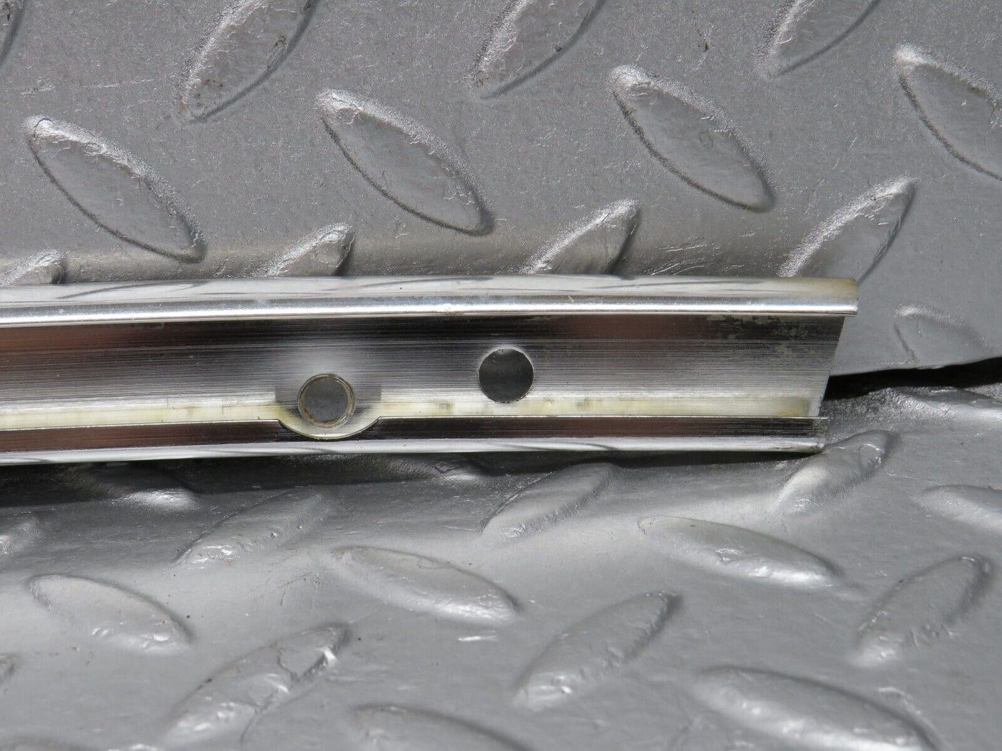 39858 Mercedes-Benz R107 350SL Hardtop B Pillar Chrome Trim Left Side