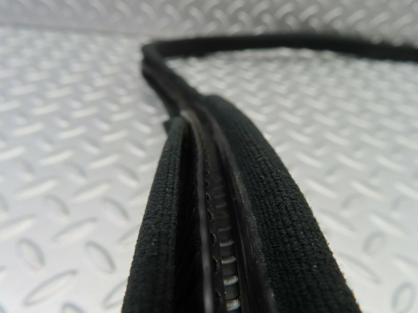 6637 Mercedes-Benz S124 E220 Wagon Front Left Cloth Covered Door Seal