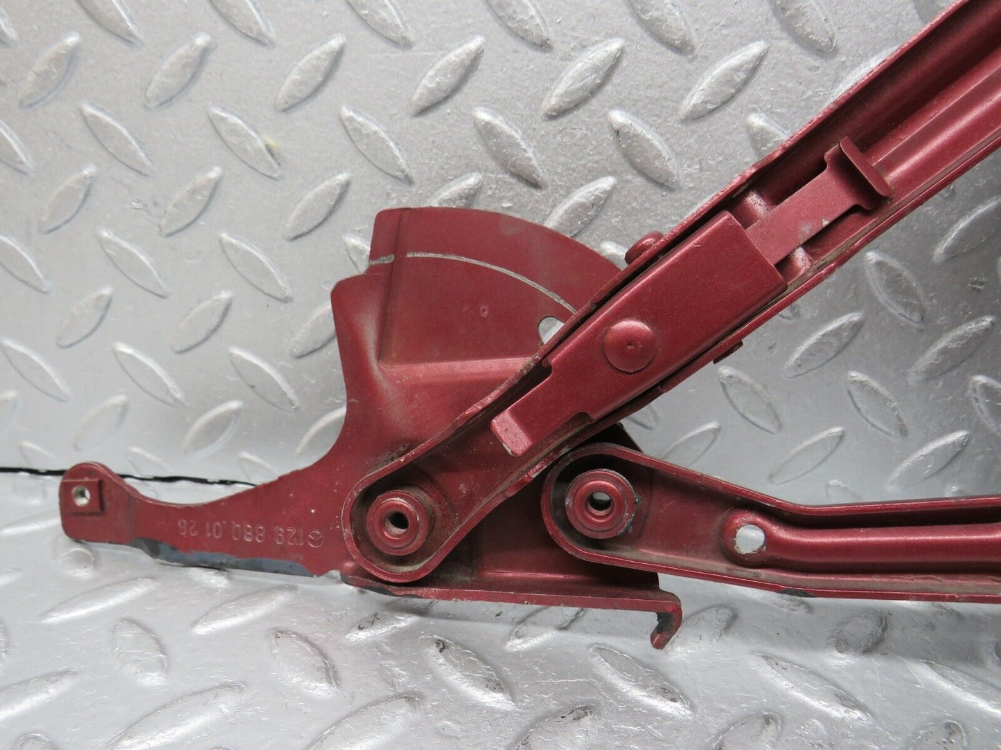 38555 Mercedes-Benz R129 280SL Coupe Bonnet Hinge Left 1298800128 1298870174