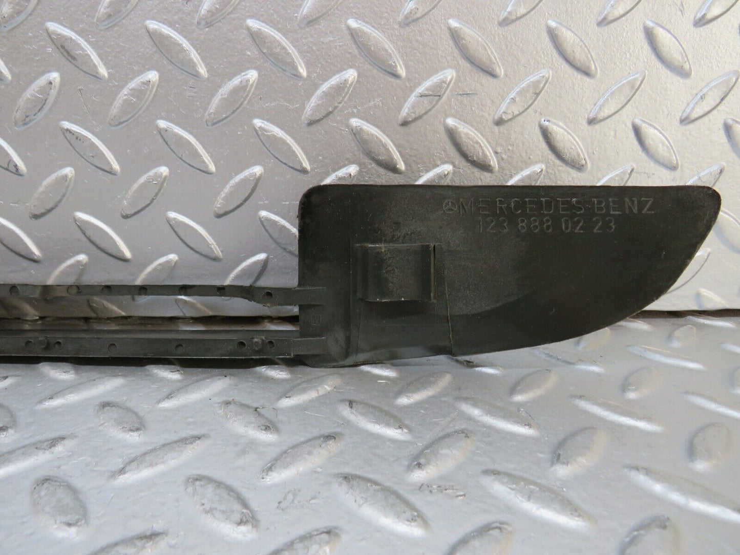 27225 Mercedes-Benz W123 280E Front Bumper Lower Grill Right 1238880223