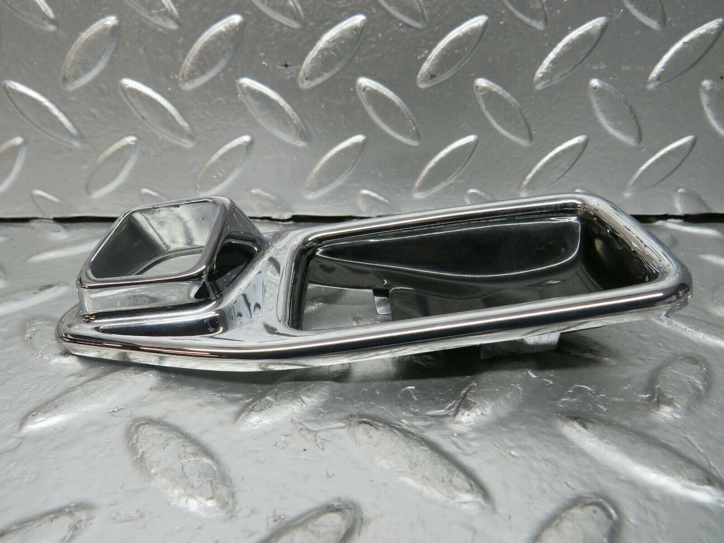 23967 Mercedes-Benz W123 280E Chrome Frame For Door Opener Left 1167660111