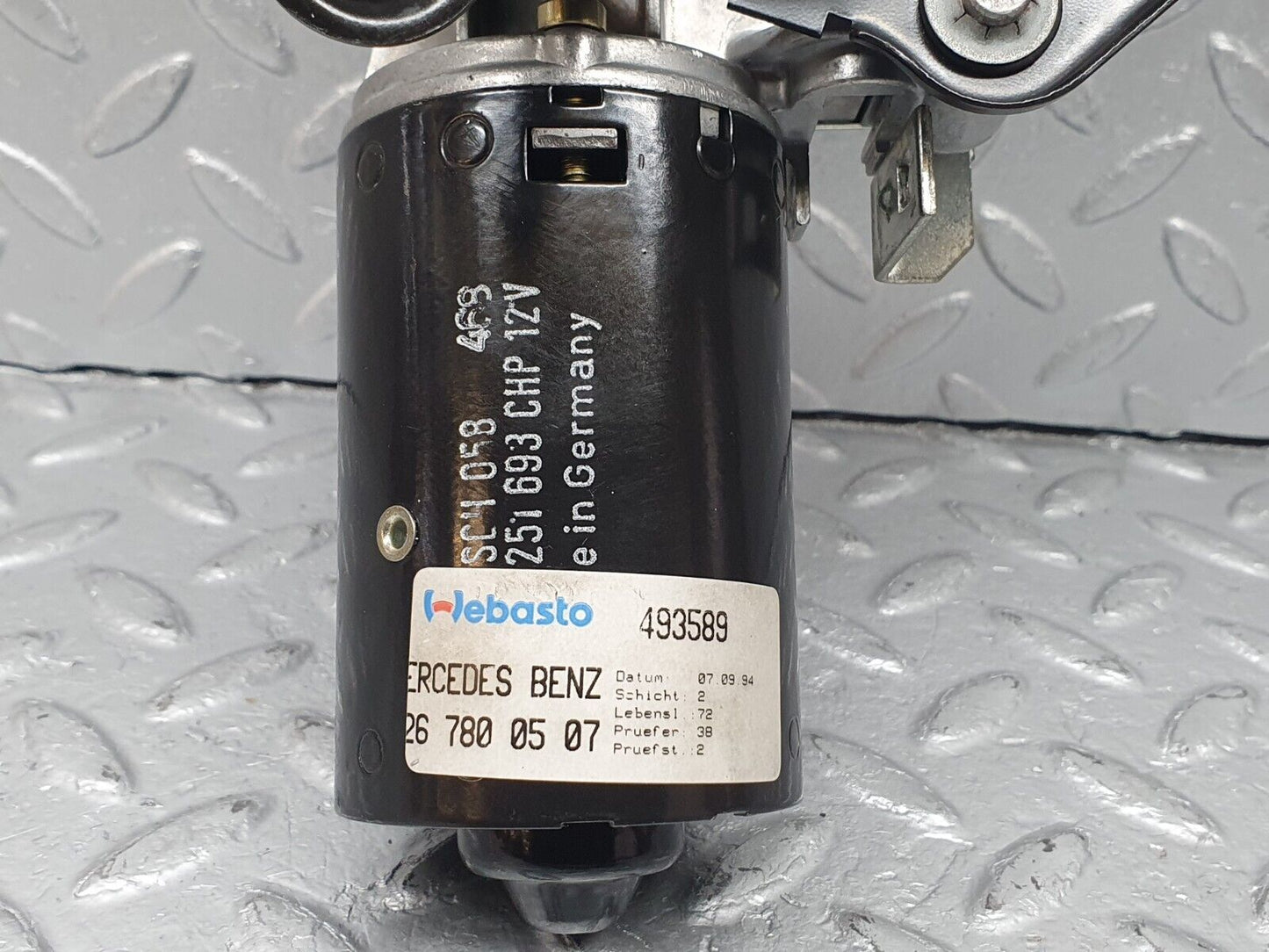 40996 Mercedes-Benz W126 300SE Sunroof Motor Webasto 1248210024