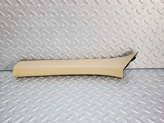 45564 Mercedes-Benz W126 420SE A Pillar Cover Trim Left Side Beige