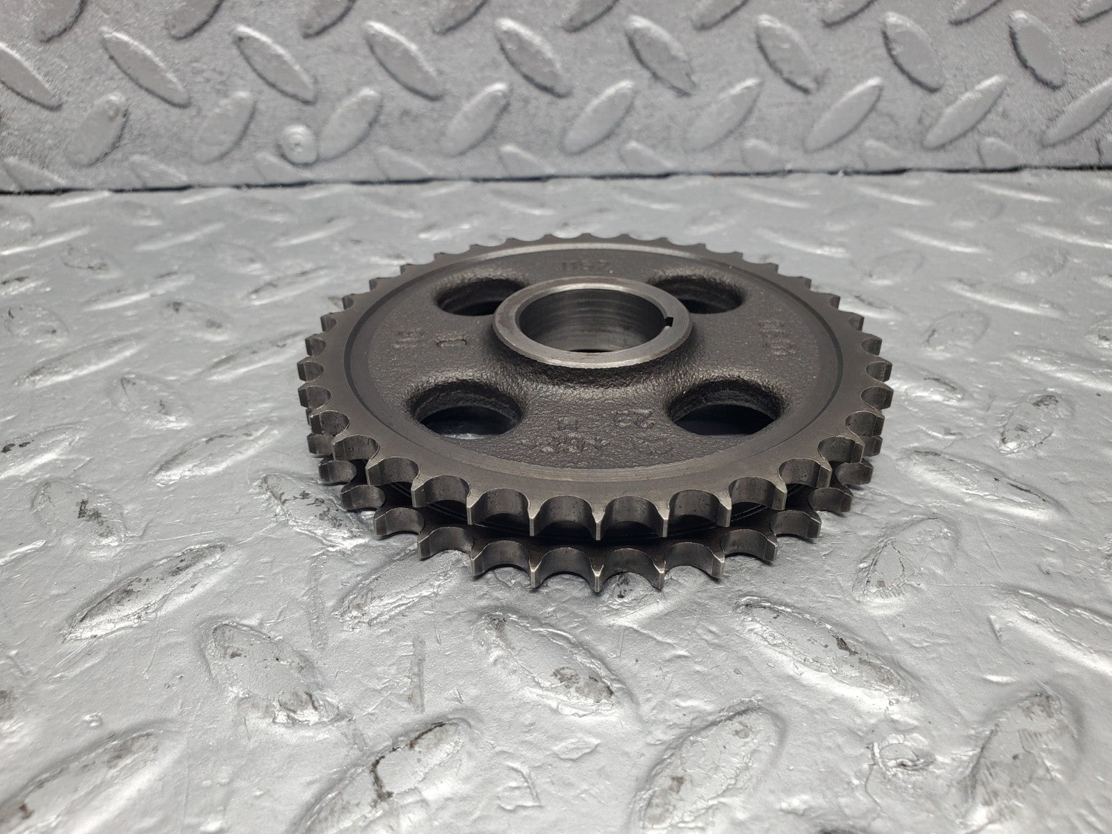 W126 Coupe camshaft timing gear used OEM