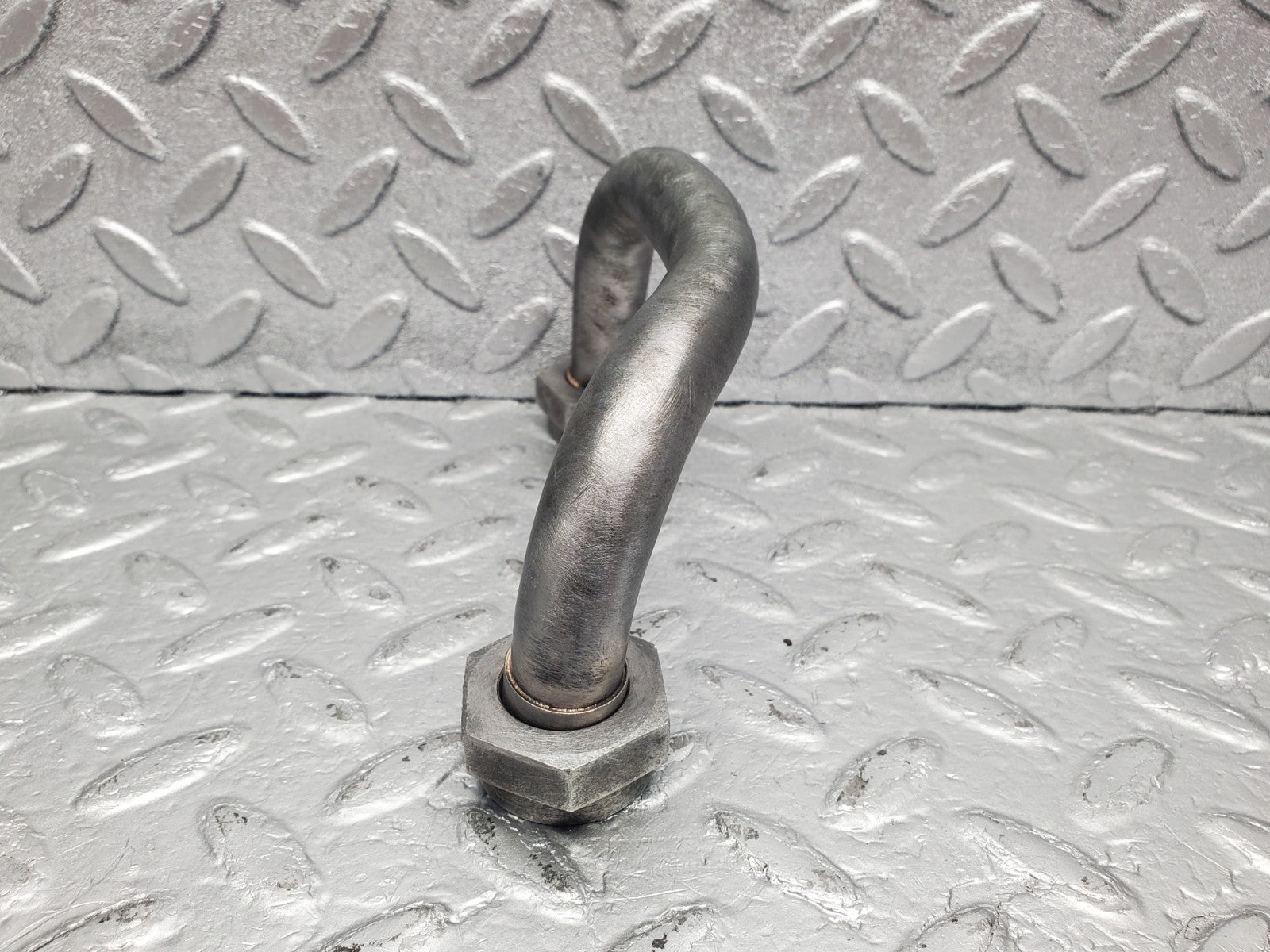 W112 thermostat housing coolant pipe used OEM
