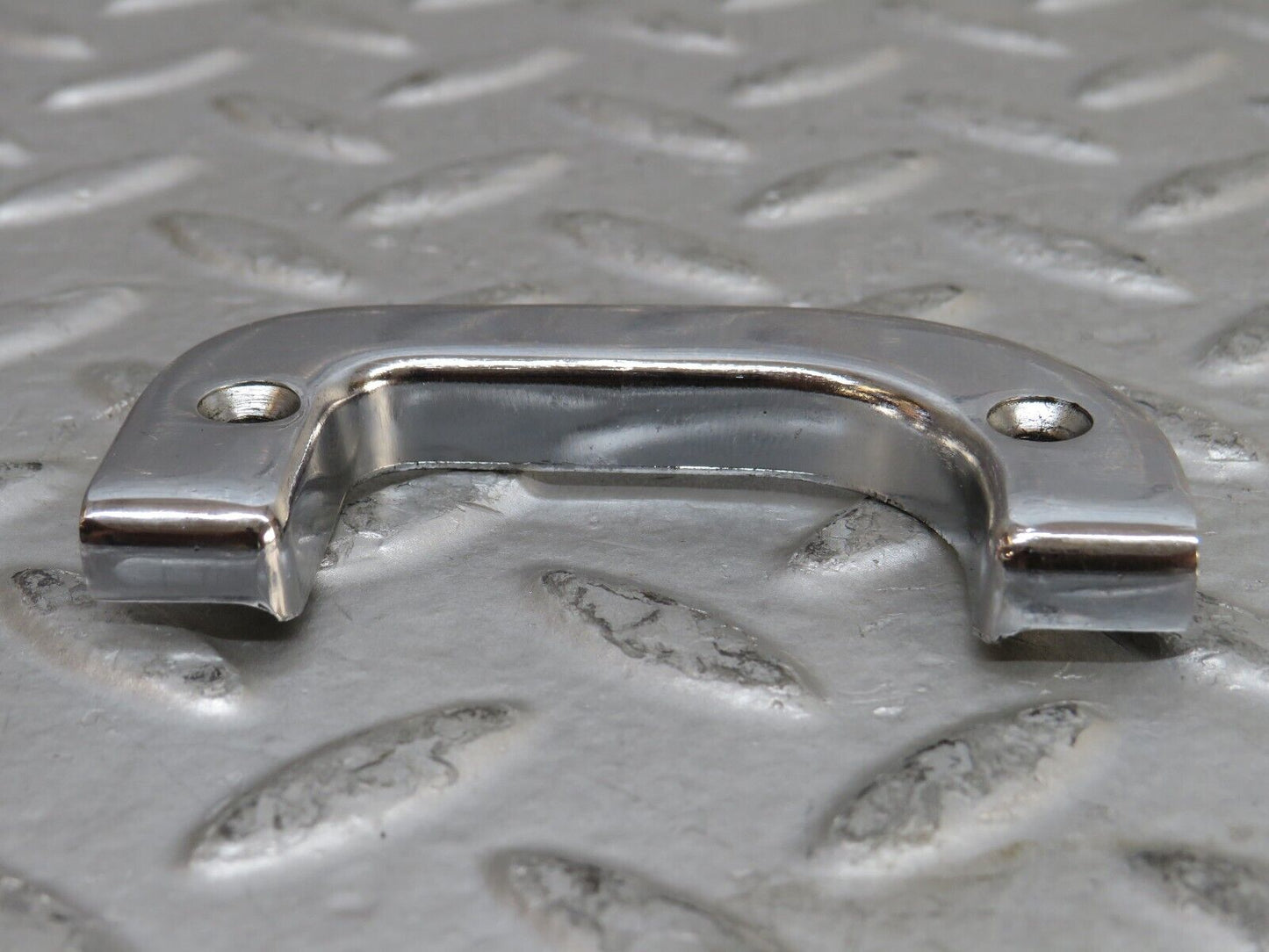 28280 Mercedes-Benz S123 240D Wagon Right Interior Chrome Latch Trim 1237230224