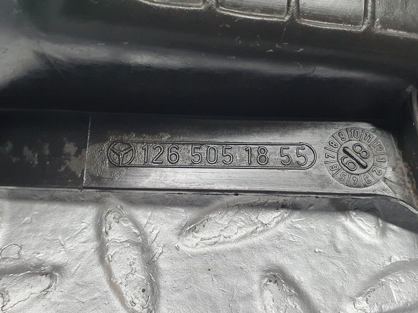 41159 Mercedes-Benz W126 300SE Radiator Fan Shroud Cover 1265051855