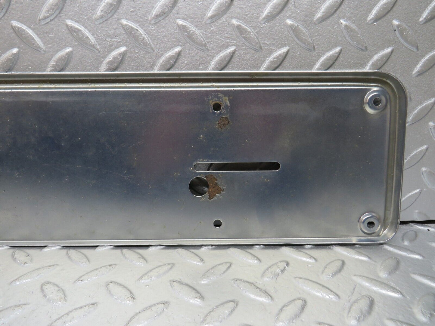 33750 Mercedes-Benz W201 190E  Rear number Plate Holder Chrome