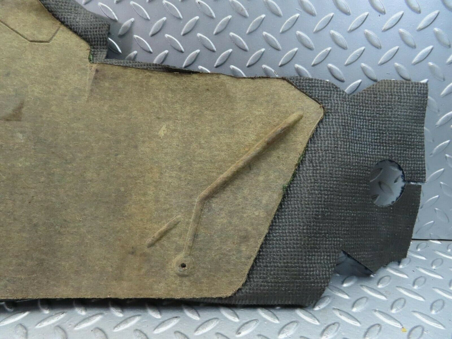 9706 Mercedes-Benz C123 280CE Coupe Centre Console Carpet Left Side Blue