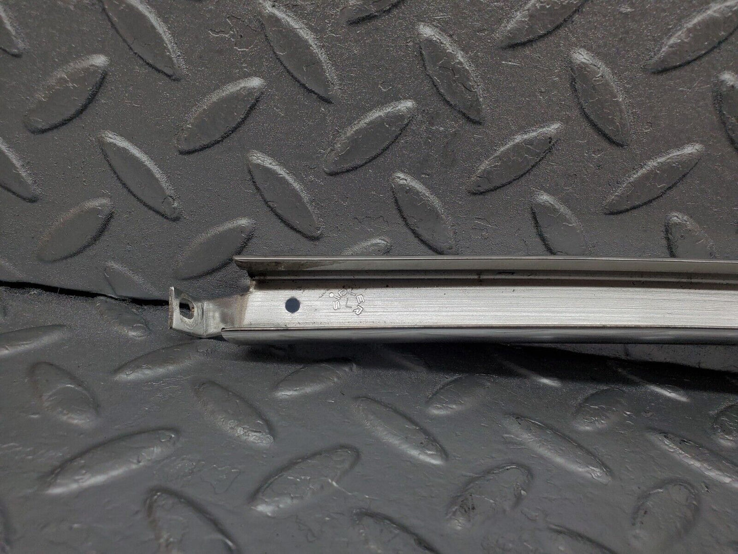44319 Mercedes-Benz W123 280E Rear Left Chrome Window Channel