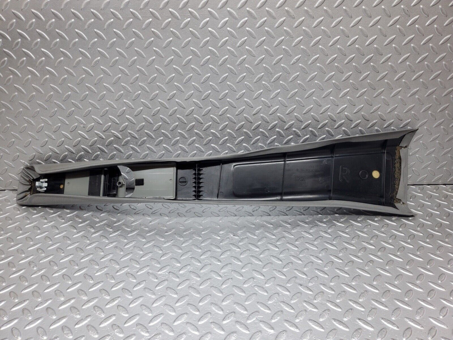 44579 Mercedes-Benz W124 220E B Pillar Cover Right Side Grey 1246923689