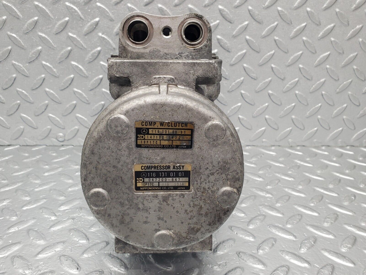 46060 Mercedes-Benz W126 420SE Air Conditioning Compressor Denso 1161310101 1161310002 1161300206
