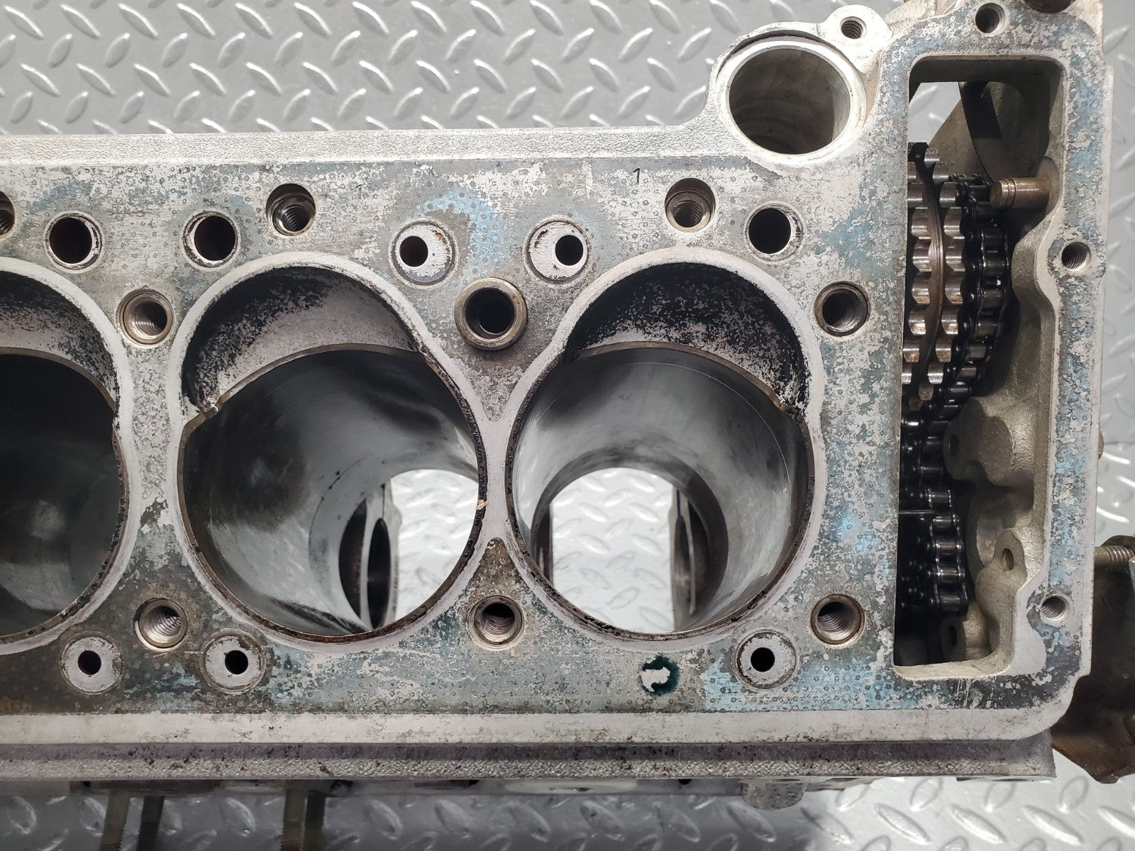 W112 engine block used OEM