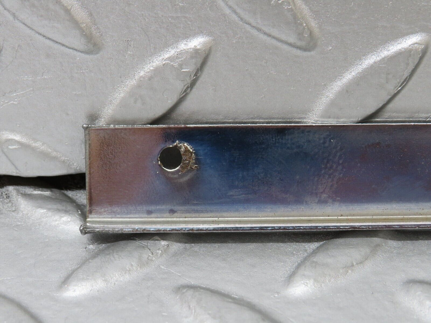 35518 Mercedes-Benz R107 280SL A Pillar Bottom Chrome Trim Left Side