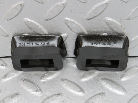 37745 Mercedes-Benz A124 320E Cabriolet Door Check Strap Rubber Seal Pair 2017270430