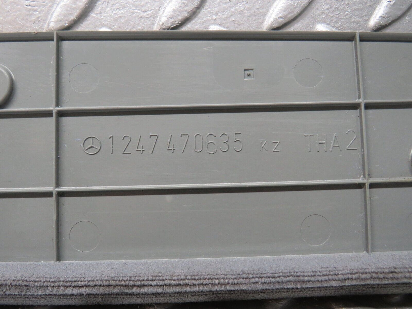 31283 Mercedes-Benz S124 220TE Wagon Tailgate Cover Panel Grey 1247470635