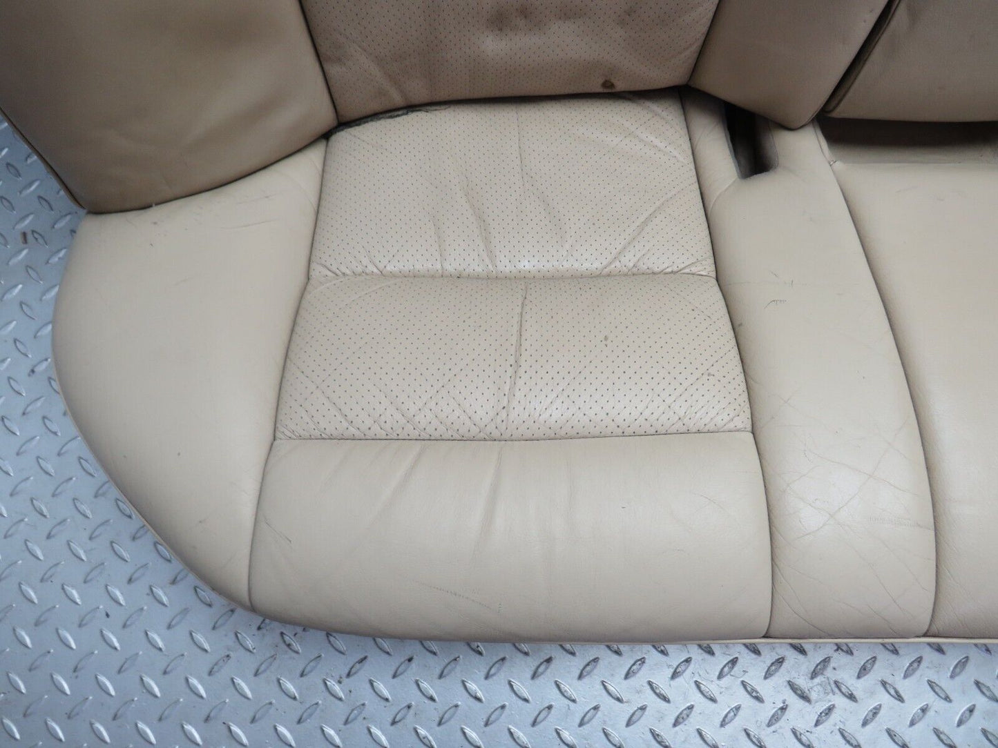 42910 Mercedes-Benz W201 Rear Seat Leather Beige