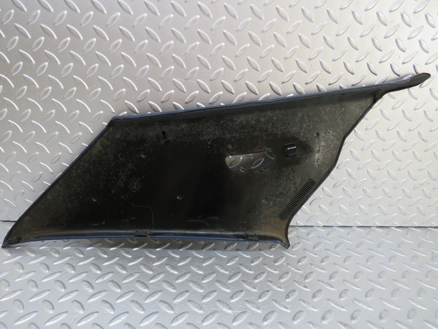 26773 Mercedes-Benz W123 240D C Pillar Cover Panel Left Side Blue 1236900325