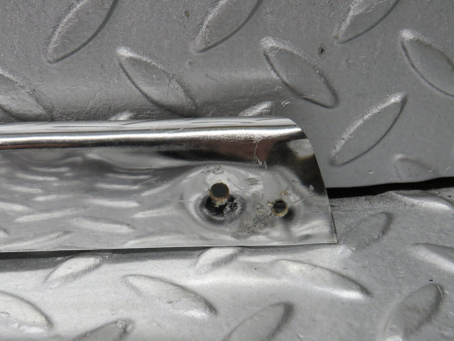 39109 Mercedes-Benz R107 500SL A Pillar Chrome Trim Left Side