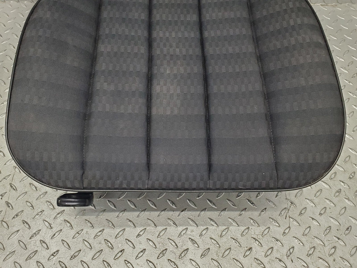 W201 Baby Benz front left passenger seat black used OEM