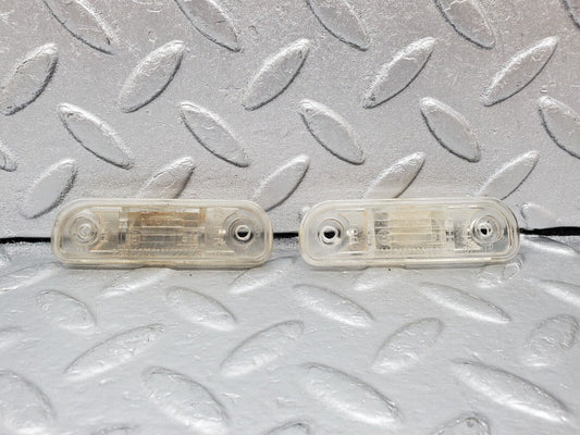 45852 Mercedes-Benz W126 420SE Number Plate Light 2X 1268200056