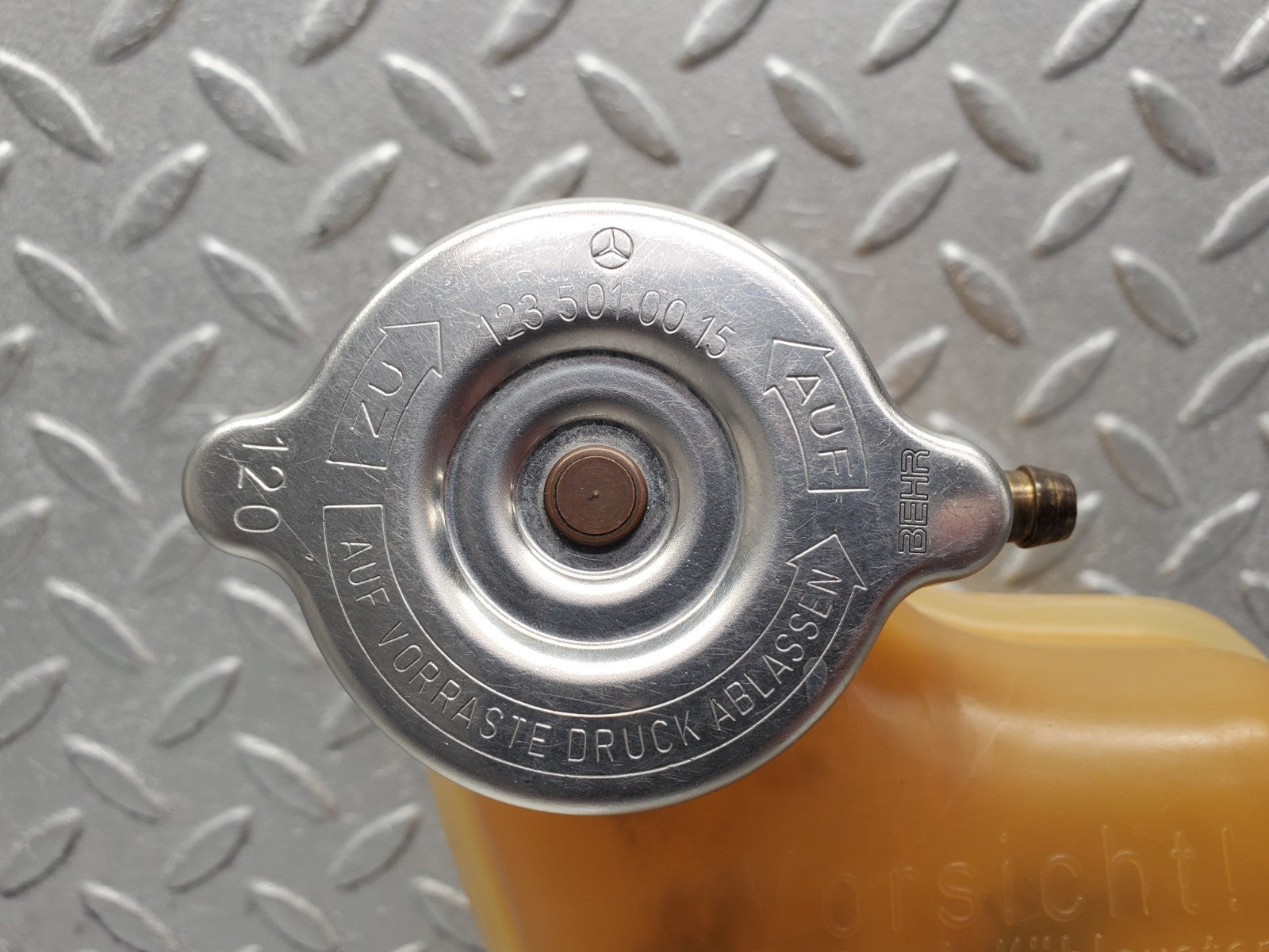 W201 Baby Benz coolant reservoir tank used OEM