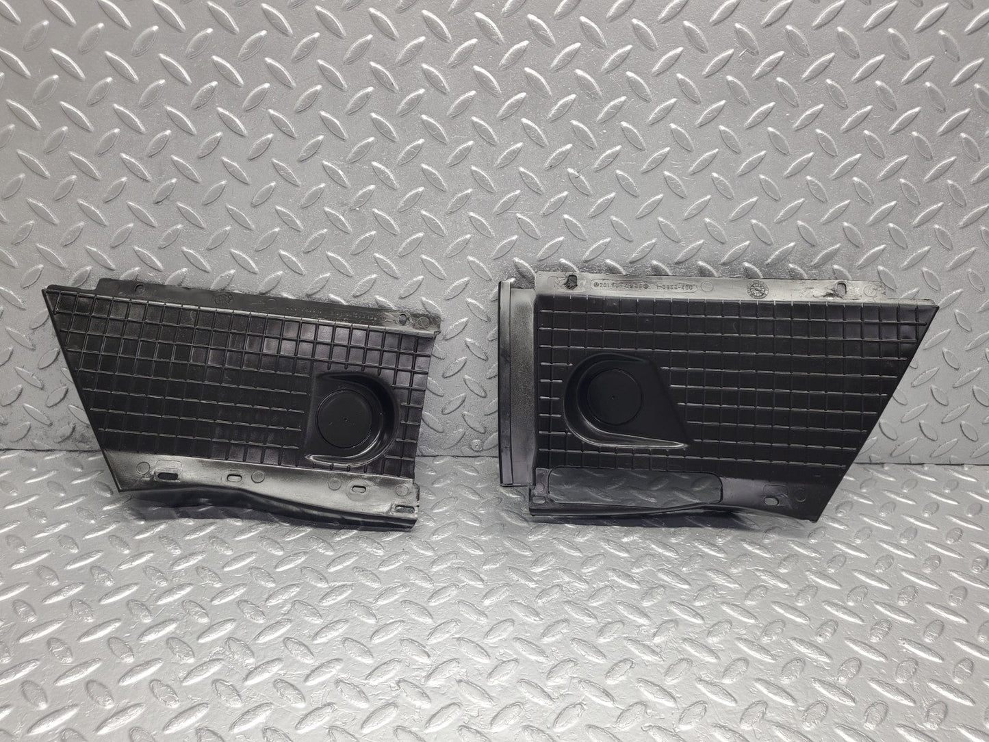 W201 Baby Benz radiator cover panel pair used OEM