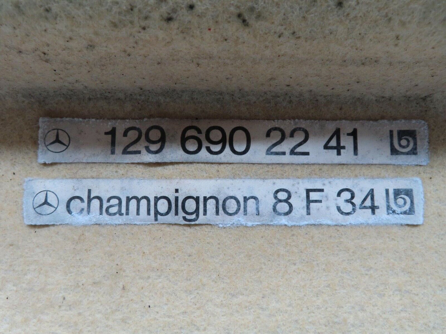 11860 Mercedes-Benz R129 300SL Coupe Trunk Carpet Fuel Tank Cover Red