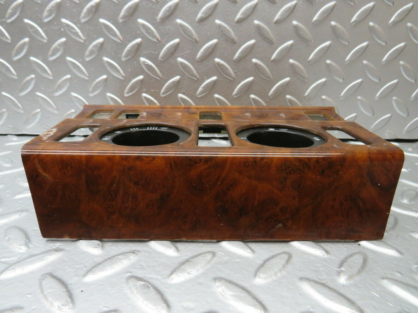 22423 Mercedes-Benz C124 E220 Coupe Heater Control Panel Wood Trim 1246830275