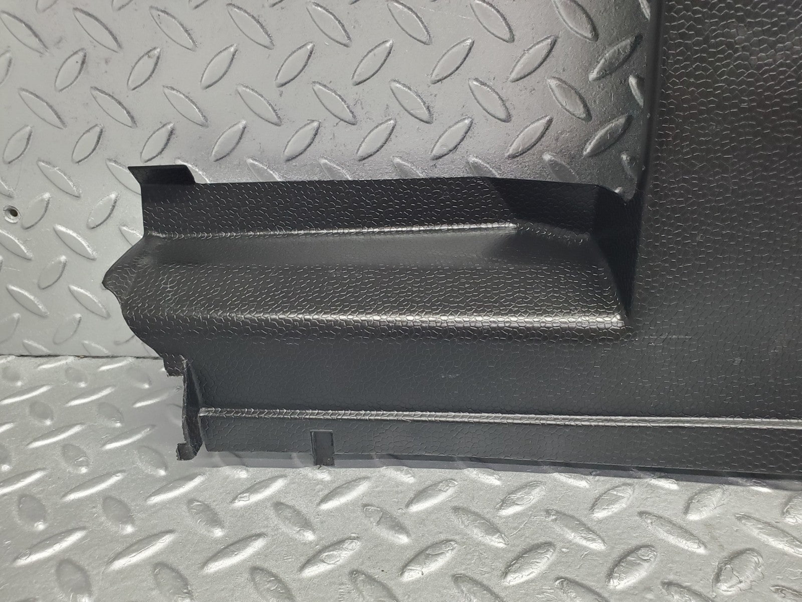 W201 Baby Benz trunk lock trim panel used OEM
