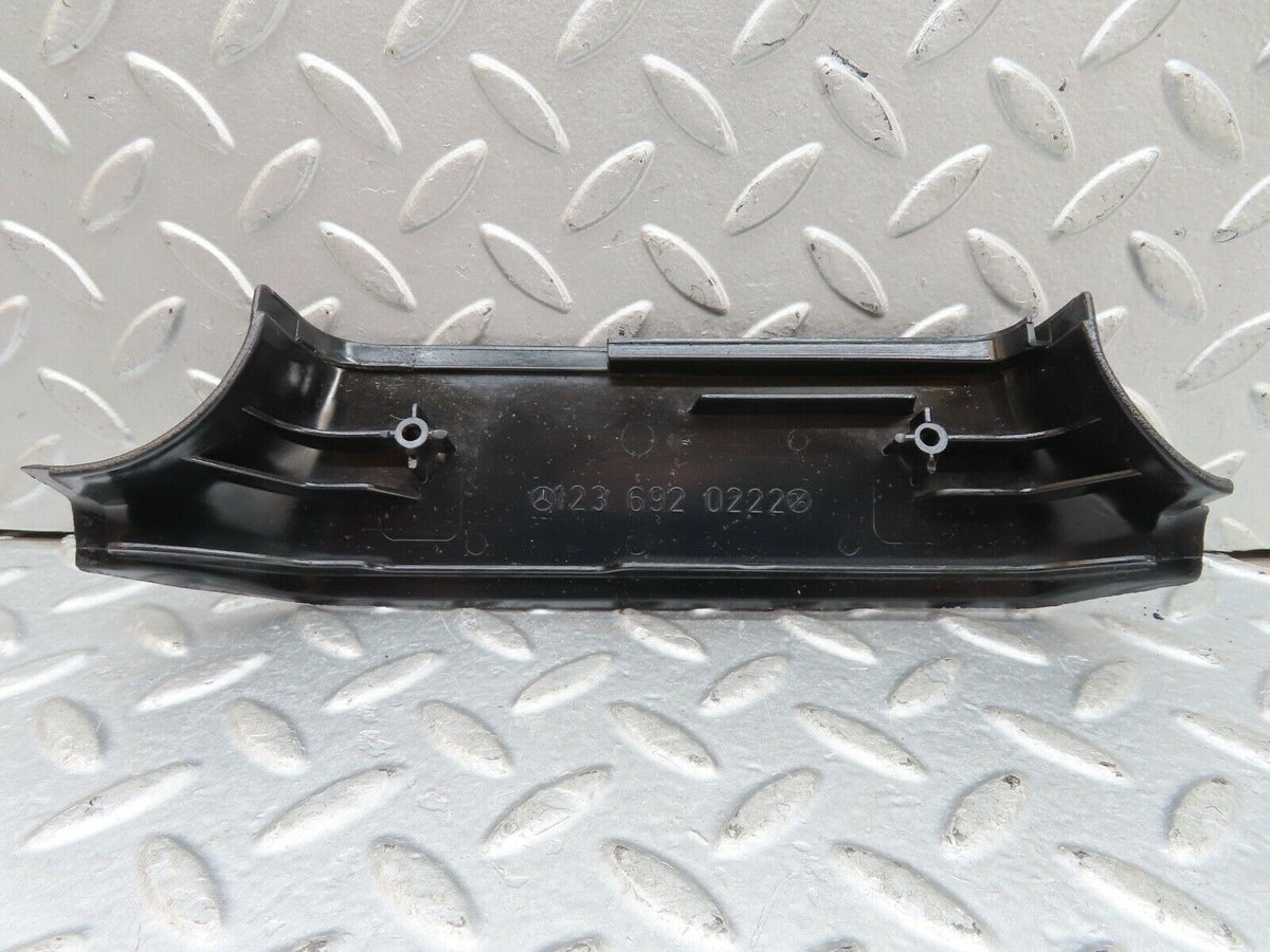19144 Mercedes-Benz W123 300D B Pillar Bottom Cover Right Black 1236920222
