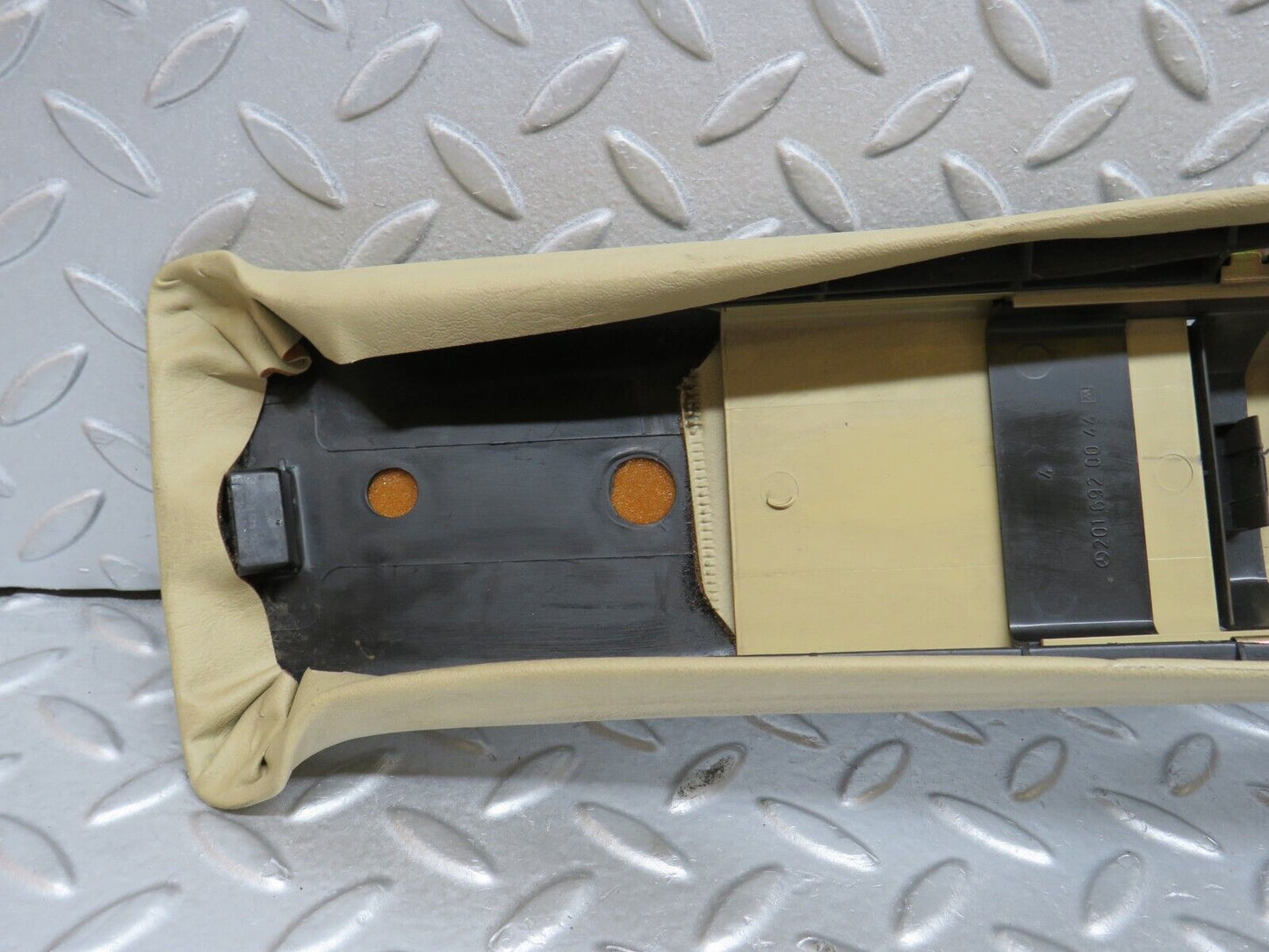 38711 Mercedes-Benz W201 190E 2.6L B Pillar Cover Left Beige 2016921789 2016920044