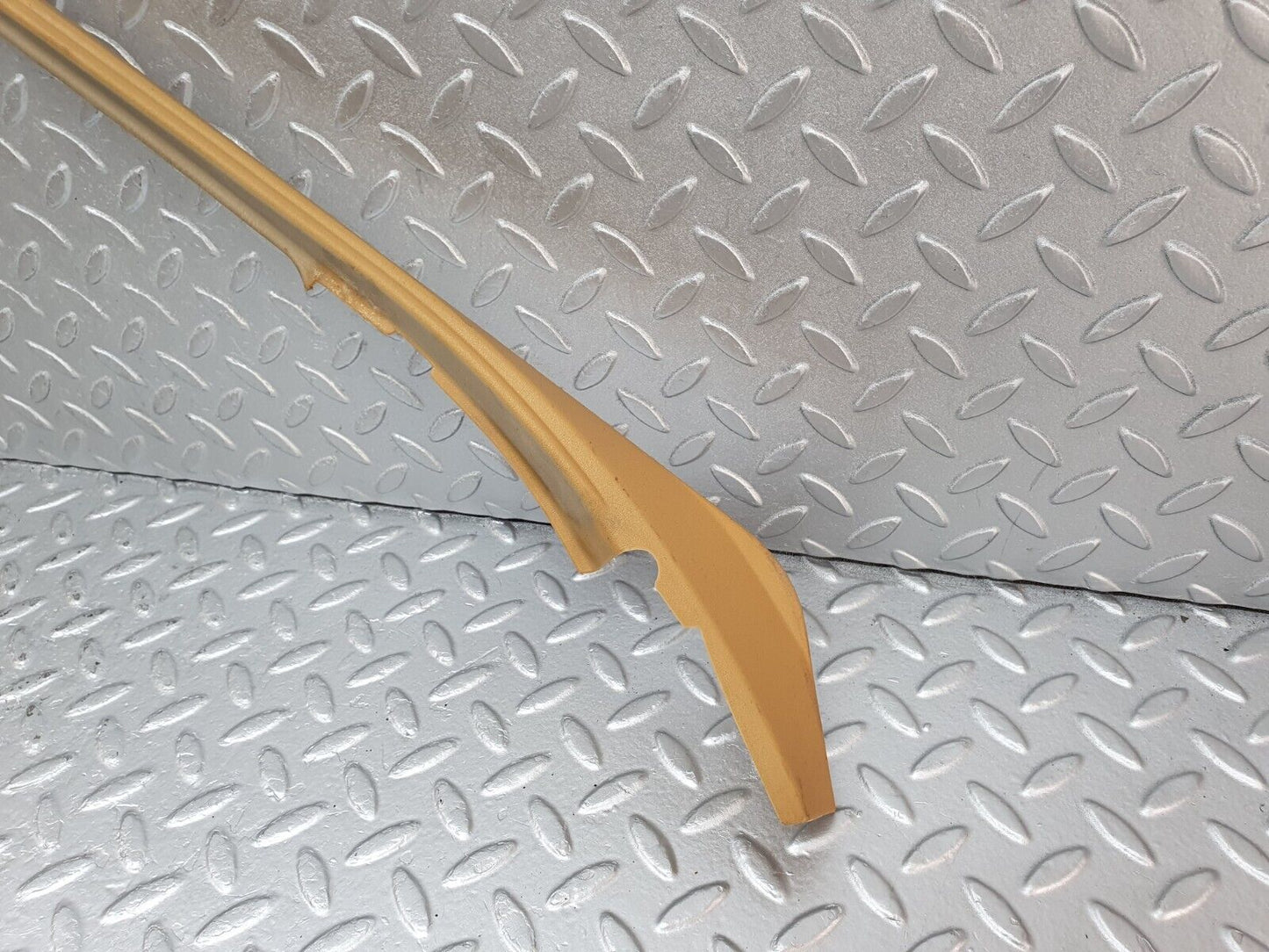 41571 Mercedes-Benz W124 200E Front Left Door Window Frame Trim Palomino 1247350171