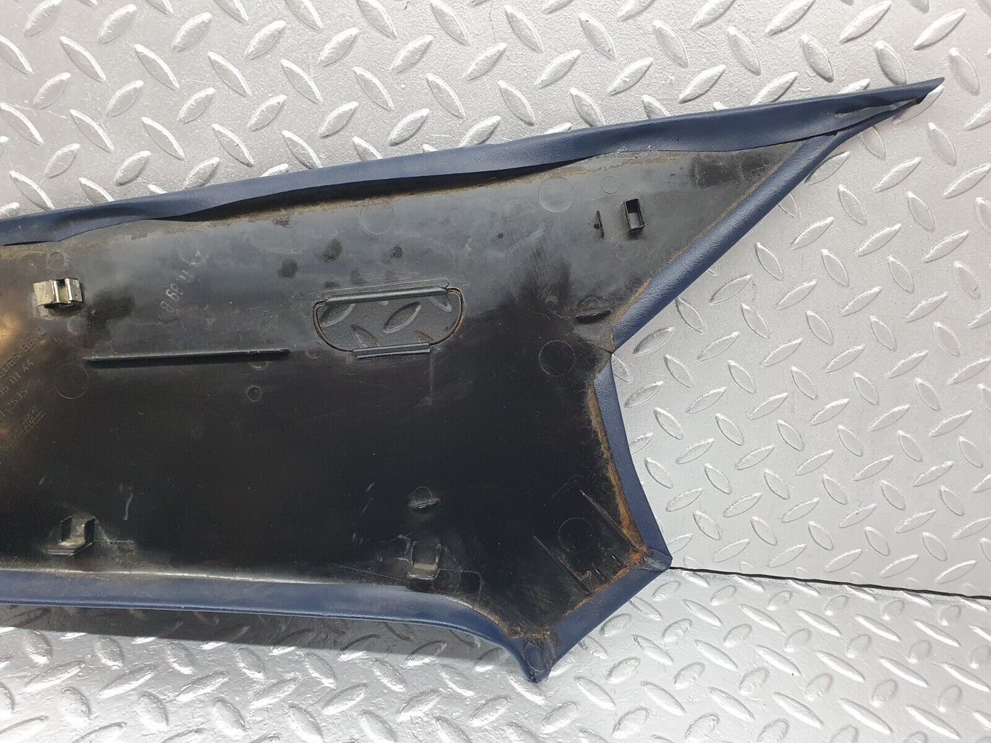 42659 Mercedes-Benz W201 190 2.0L C Pillar Cover Trim Left Blue 2016950144